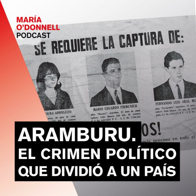 Portada de Aramburu. El crimen político que dividió a un país