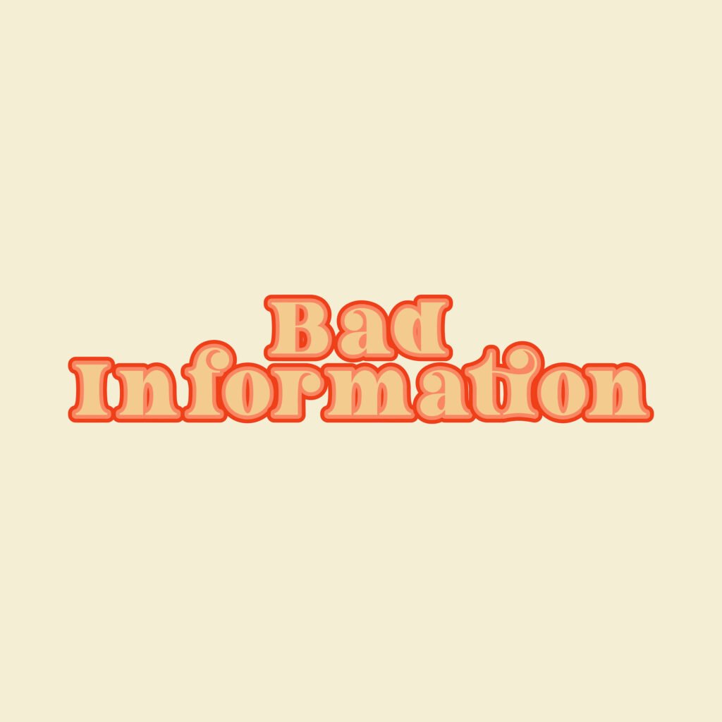 Portada de Bad Information