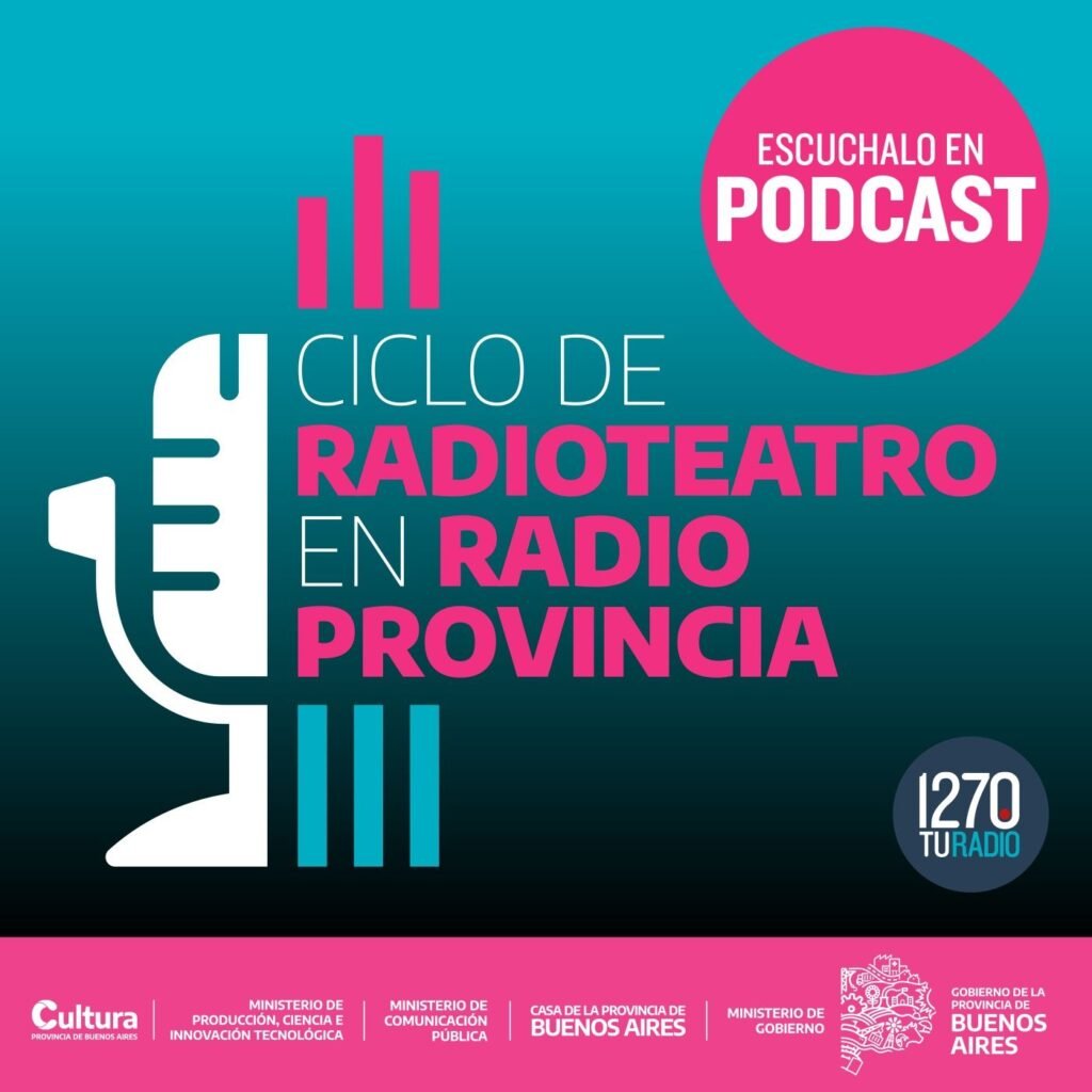 Portada de Ciclo de radioteatro cultura bonaerense