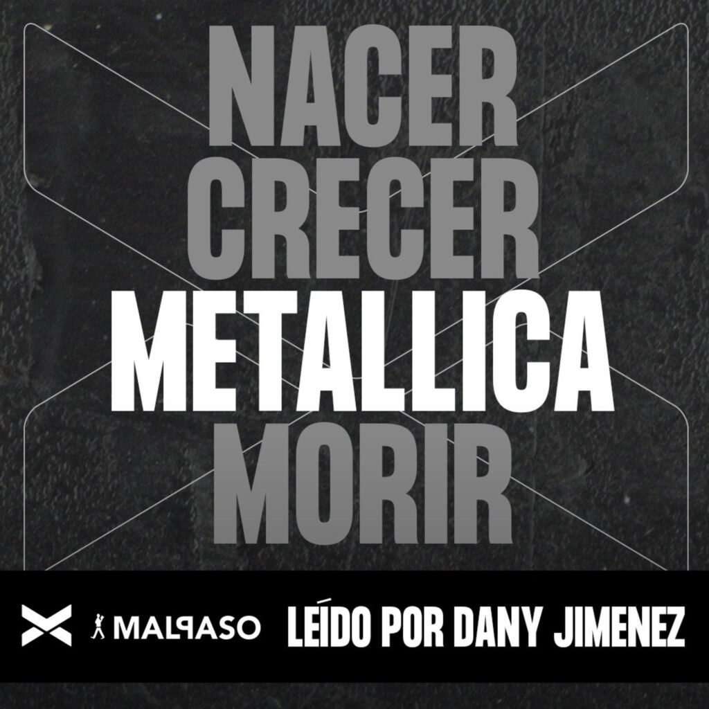 Portada de Nacer, Crecer, METALLICA, Morir