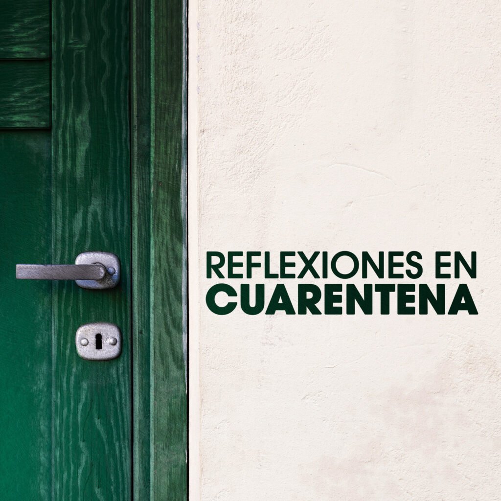 Portada de Reflexiones en cuarentena